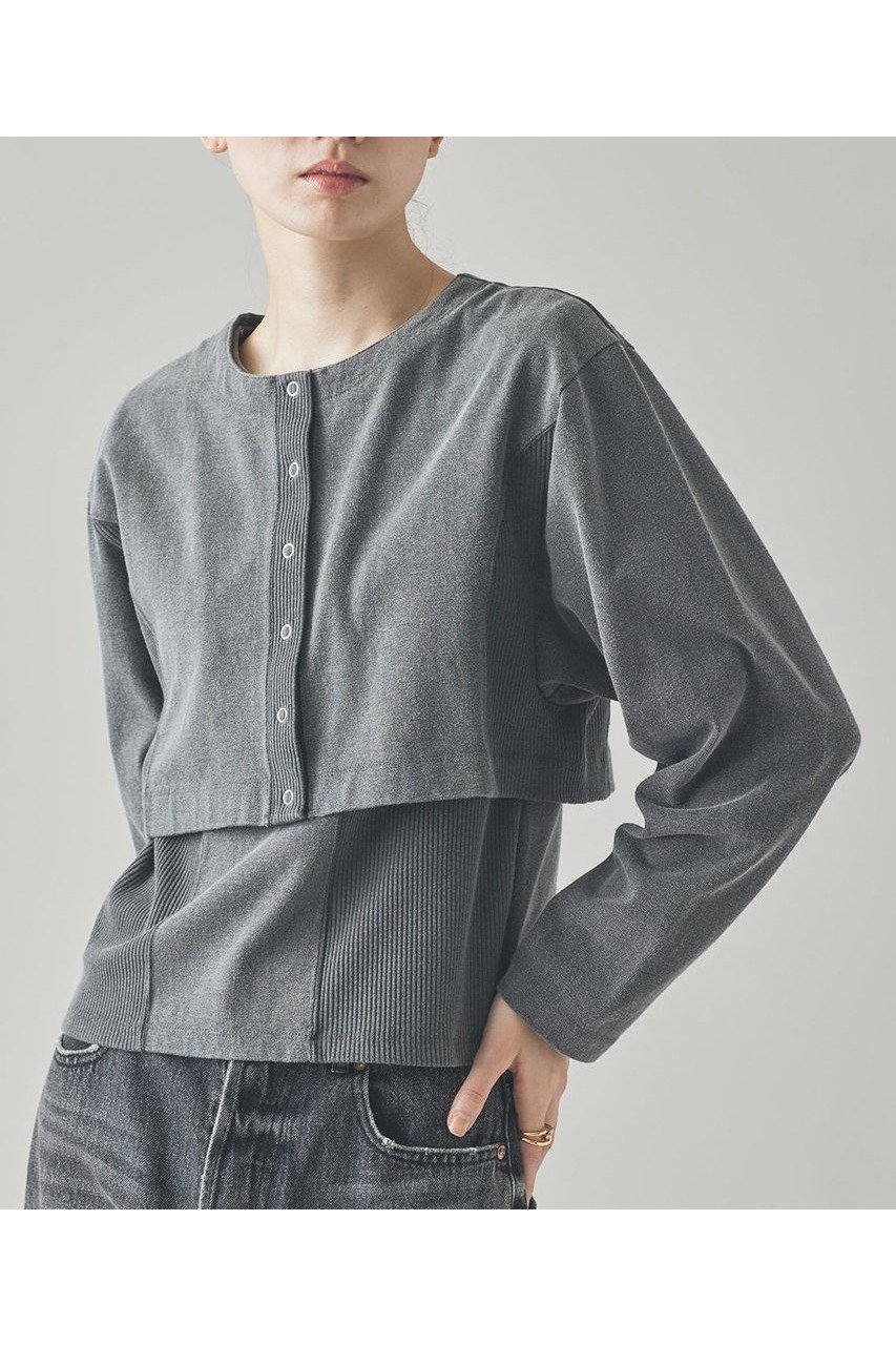 【カレンソロジー/Curensology】の〈&RC〉フェードコンビカーディガン 人気、トレンドファッション・服の通販 founy(ファニー) 　ファッション　Fashion　レディースファッション　WOMEN　トップス・カットソー　Tops/Tshirt　カーディガン　Cardigans　シャツ/ブラウス　Shirts/Blouses　ロング / Tシャツ　T-Shirts　カットソー　Cut and Sewn　おすすめ　Recommend　カットソー　Cut And Sew　カーディガン　Cardigan　ショート　Short　セットアップ　Set Up　バランス　Balance　ボトム　Bottom　ロング　Long　NEW・新作・新着・新入荷　New Arrivals　日本製　Made In Japan　 other-1|ID: prp329100004581748 ipo3291000000032464765