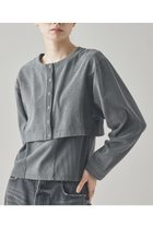 【カレンソロジー/Curensology】の〈&RC〉フェードコンビカーディガン 人気、トレンドファッション・服の通販 founy(ファニー) ファッション Fashion レディースファッション WOMEN トップス・カットソー Tops/Tshirt カーディガン Cardigans シャツ/ブラウス Shirts/Blouses ロング / Tシャツ T-Shirts カットソー Cut and Sewn おすすめ Recommend カットソー Cut And Sew カーディガン Cardigan ショート Short セットアップ Set Up バランス Balance ボトム Bottom ロング Long NEW・新作・新着・新入荷 New Arrivals 日本製 Made In Japan thumbnail グレー|ID: prp329100004581748 ipo3291000000032464766