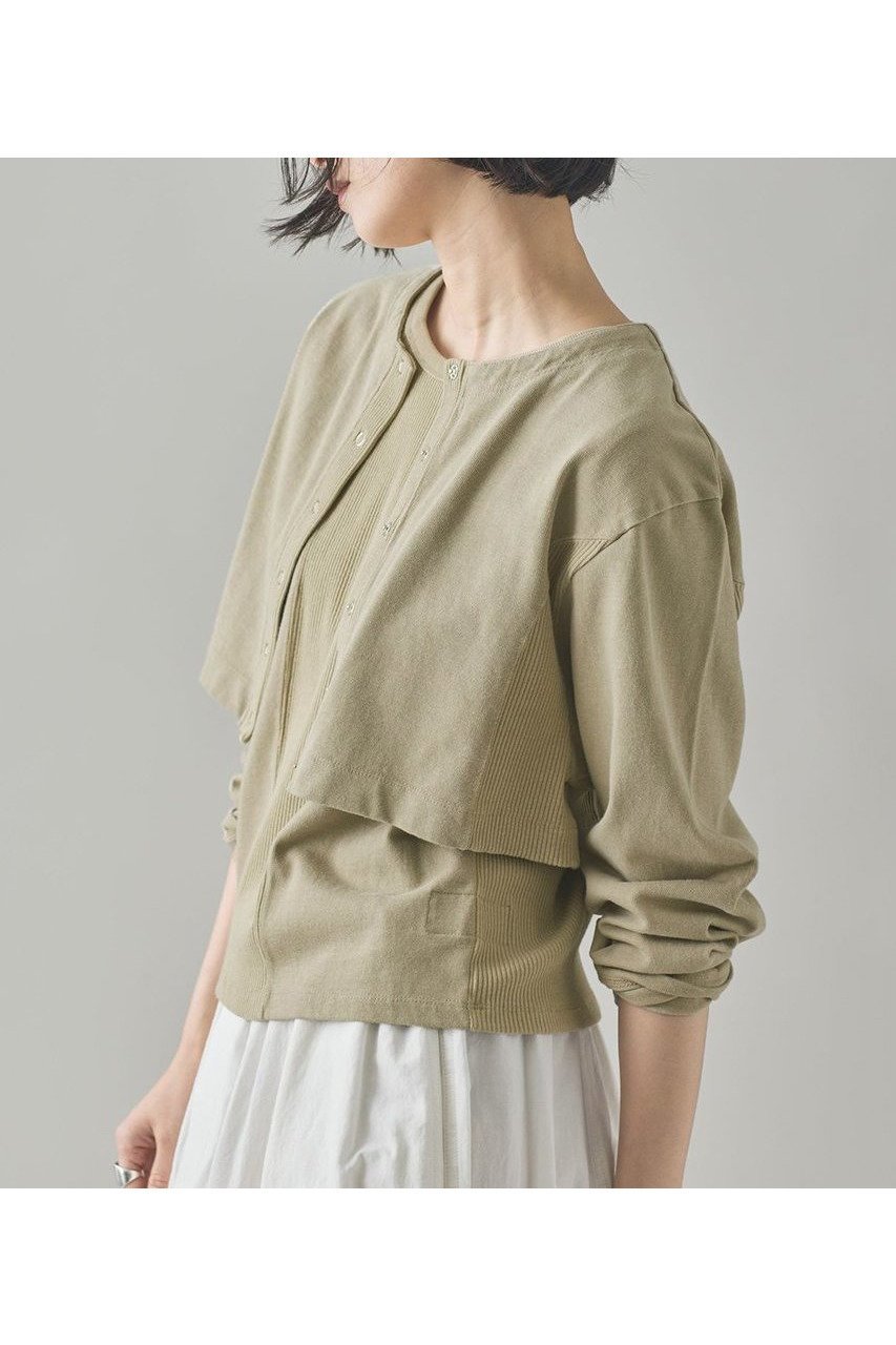 【カレンソロジー/Curensology】の〈&RC〉フェードコンビカーディガン 人気、トレンドファッション・服の通販 founy(ファニー) 　ファッション　Fashion　レディースファッション　WOMEN　トップス・カットソー　Tops/Tshirt　カーディガン　Cardigans　シャツ/ブラウス　Shirts/Blouses　ロング / Tシャツ　T-Shirts　カットソー　Cut and Sewn　おすすめ　Recommend　カットソー　Cut And Sew　カーディガン　Cardigan　ショート　Short　セットアップ　Set Up　バランス　Balance　ボトム　Bottom　ロング　Long　NEW・新作・新着・新入荷　New Arrivals　日本製　Made In Japan　other-3|ID: prp329100004581748 ipo3291000000032464771