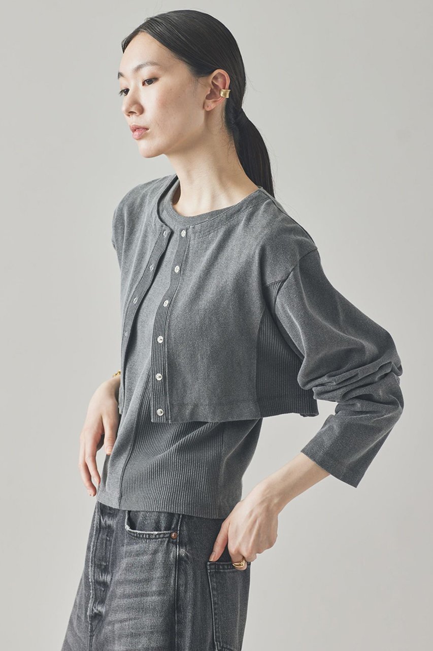 【カレンソロジー/Curensology】の〈&RC〉フェードコンビカーディガン 人気、トレンドファッション・服の通販 founy(ファニー) ファッション Fashion レディースファッション Fashion for Women トップス・カットソー Cut & Sew Tops カーディガン・羽織り Layered Style Cardigans シャツ・ブラウス・オフィスカジュアル Elegant Blouses & Button-Ups ロングTシャツ・Tシャツ Longline T-Shirts & Tees カットソー・ベーシックTシャツ Cut-and-Sewn Tops / Stretch Tees & Basics おすすめ Recommended / Our Picks カットソー Cut and Sewn Top カーディガン Cardigan, Knitwear ショート Short, Short Length セットアップ Set-Up, Coordinated Outfit バランス Balance, Style Balance ボトム Bottoms, Lower Wear ロング Long, Long-Length 再入荷 Restock / Back in Stock 日本製 Made In Japan other-3|ID: prp329100004581748 ipo3291000000035506174