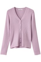 【アナイ/ANAYI】のアセテートポリエステルVカーディガン 人気、トレンドファッション・服の通販 founy(ファニー) ファッション Fashion レディースファッション WOMEN トップス・カットソー Tops/Tshirt ニット Knit Tops カーディガン Cardigans 2025年 2025 カーディガン Cardigan スマート Smart エレガント 上品 Elegant 定番 Standard A/W・秋冬 Aw・Autumn/Winter・Fw・Fall-Winter thumbnail パープル|ID: prp329100004581751 ipo3291000000032464796