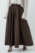 【カオス/Chaos】のシャロンタフタスカート 人気、トレンドファッション・服の通販 founy(ファニー) ファッション Fashion レディースファッション WOMEN スカート Skirt ロングスカート Long Skirt ギャザー Gather タフタ Taffeta フロント Front ロング Long NEW・新作・新着・新入荷 New Arrivals thumbnail ガナッシュブラウン|ID: prp329100004581754 ipo3291000000032464960