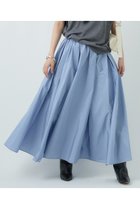 【カオス/Chaos】のシャロンタフタスカート サックスブルー|ID: prp329100004581754 ipo3291000000036034327