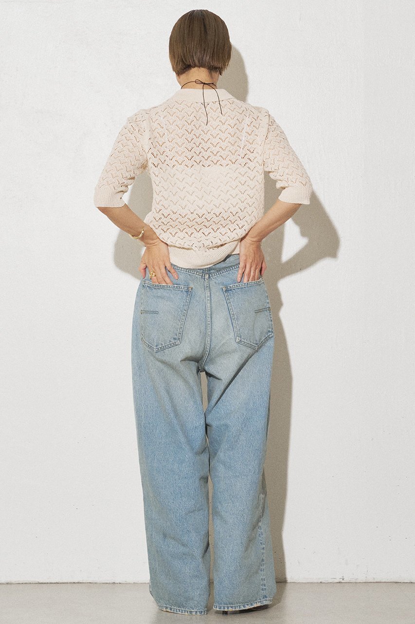 【ウィムガゼット/Whim Gazette】の【GEMINI】ダスティDENIM 人気、トレンドファッション・服の通販 founy(ファニー) 　ファッション　Fashion　レディースファッション　WOMEN　パンツ　Pants　デニムパンツ　Denim Pants　おすすめ　Recommend　コンパクト　Compact　ストーン　Stone　デニム　Denim　ワイド　Wide　NEW・新作・新着・新入荷　New Arrivals　other-4|ID: prp329100004581756 ipo3291000000032464983