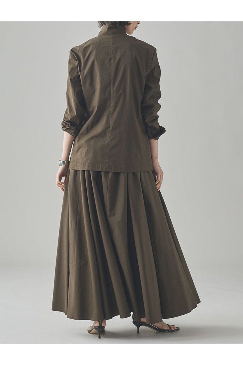 【カレンソロジー/Curensology】のコットンシャツジャケット 人気、トレンドファッション・服の通販 founy(ファニー) 　ファッション　Fashion　レディースファッション　WOMEN　アウター　Coat Outerwear　ジャケット　Jackets　おすすめ　Recommend　ジャケット　Jacket　スタンド　Stand　セットアップ　Set Up　ビッグ　Big　NEW・新作・新着・新入荷　New Arrivals　日本製　Made In Japan　other-7|ID: prp329100004581761 ipo3291000000032465028