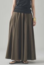 【カレンソロジー/Curensology】のコットンフレアスカート 人気、トレンドファッション・服の通販 founy(ファニー) ファッション Fashion レディースファッション WOMEN スカート Skirt Aライン/フレアスカート Flared A-Line Skirts ロングスカート Long Skirt おすすめ Recommend ギャザー Gather セットアップ Set Up ビッグ Big フレア Flare ロング Long NEW・新作・新着・新入荷 New Arrivals 日本製 Made In Japan thumbnail カーキ|ID: prp329100004581762 ipo3291000000032465032