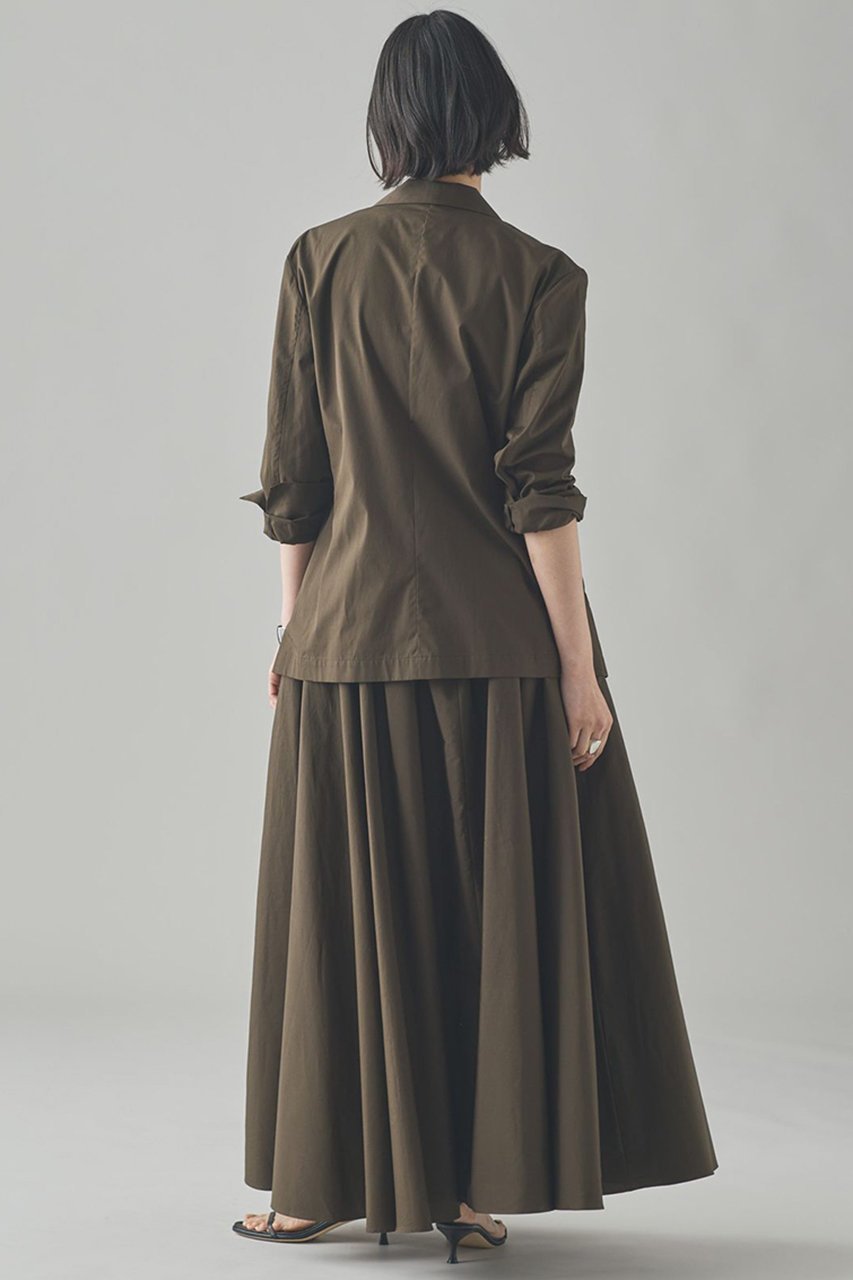 【カレンソロジー/Curensology】のコットンフレアスカート 人気、トレンドファッション・服の通販 founy(ファニー) 　ファッション　Fashion　レディースファッション　WOMEN　スカート　Skirt　Aライン/フレアスカート　Flared A-Line Skirts　ロングスカート　Long Skirt　おすすめ　Recommend　ギャザー　Gather　セットアップ　Set Up　ビッグ　Big　フレア　Flare　ロング　Long　NEW・新作・新着・新入荷　New Arrivals　日本製　Made In Japan　other-5|ID: prp329100004581762 ipo3291000000032465036