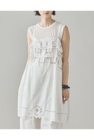 【カレンソロジー/Curensology】のカットワーククロスブラウス 人気、トレンドファッション・服の通販 founy(ファニー) ファッション Fashion レディースファッション WOMEN トップス・カットソー Tops/Tshirt キャミソール / ノースリーブ No Sleeves シャツ/ブラウス Shirts/Blouses デニム Denim ノースリーブ No Sleeve ミックス Mix ワーク Work ヴィンテージ Vintage NEW・新作・新着・新入荷 New Arrivals |ID:prp329100004581763