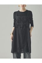 【カレンソロジー/Curensology】のカットワーククロスブラウス 人気、トレンドファッション・服の通販 founy(ファニー) ファッション Fashion レディースファッション WOMEN トップス・カットソー Tops/Tshirt キャミソール / ノースリーブ No Sleeves シャツ/ブラウス Shirts/Blouses デニム Denim ノースリーブ No Sleeve ミックス Mix ワーク Work ヴィンテージ Vintage NEW・新作・新着・新入荷 New Arrivals thumbnail ブラック|ID: prp329100004581763 ipo3291000000032465042