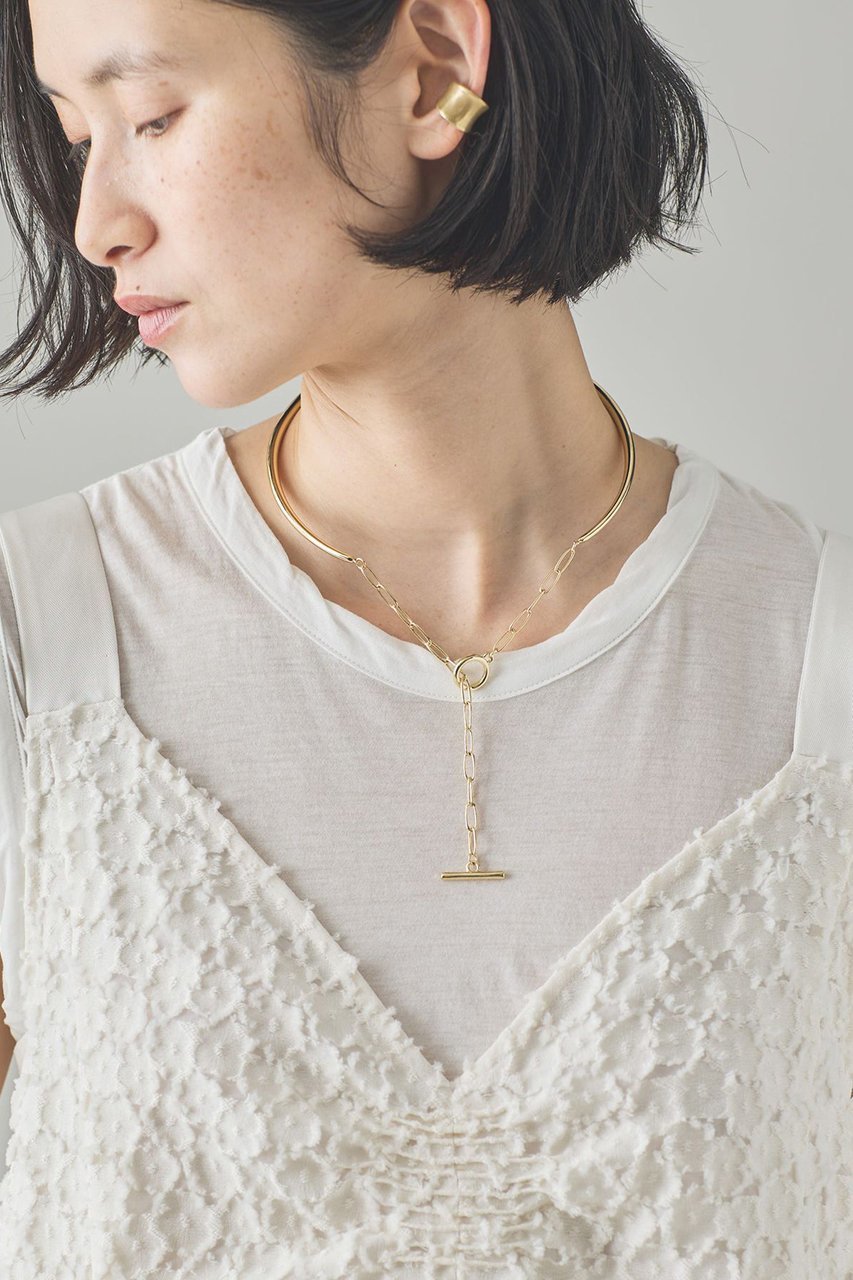 【カレンソロジー/Curensology】の〈CSG〉2WAYチョーカー 人気、トレンドファッション・服の通販 founy(ファニー) 　ファッション　Fashion　レディースファッション　Ladies' Fashion Online　ジュエリー　Jewelry　ネックレス　Necklaces　アシンメトリー　Asymmetry　チェーン　Chain　チョーカー　Choker　ネックレス　Necklace　フロント　Front　メタル　Metal　other-3|ID: prp329100004581764 ipo3291000000032465053