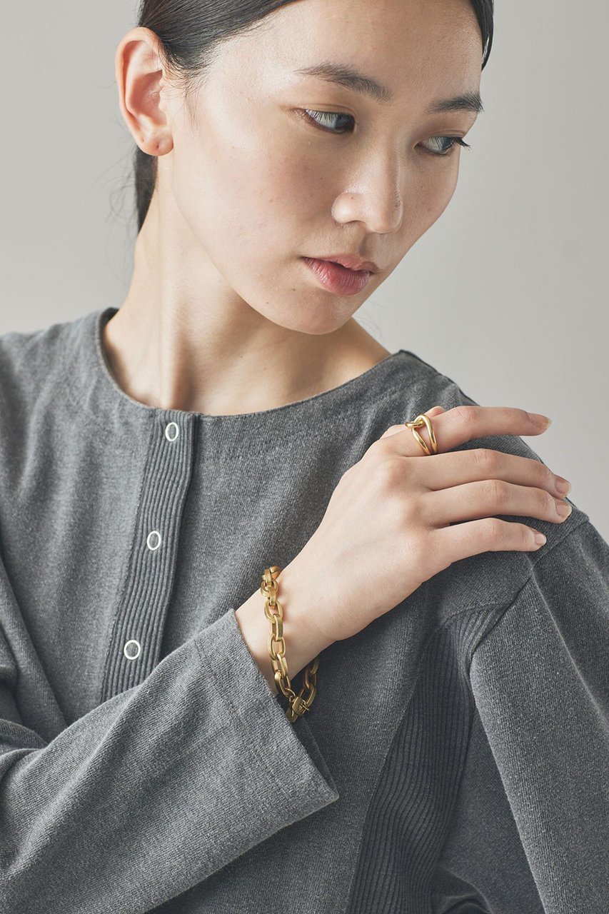 【カレンソロジー/Curensology】の〈CSG〉PLMPチェーンブレスレット 人気、トレンドファッション・服の通販 founy(ファニー) 　ファッション　Fashion　レディースファッション　Fashion for Women　ジュエリー　Jewelry　チェーン＆カフブレスレット　Cuff & Chain Bracelets　バングル・カフブレスレット　Bangles & Cuff Bracelets　シンプル　Simple, Minimal　チェーン　Chain, Chain Strap　トレンド　Trend, Trending Now　バングル　Bangle, Bracelet　フォルム　Silhouette, Form　ブレスレット　Bracelet, Wristband　プレート　Plate, Dish　時計　Watch, Wristwatch　other-2|ID: prp329100004581766 ipo3291000000035759125