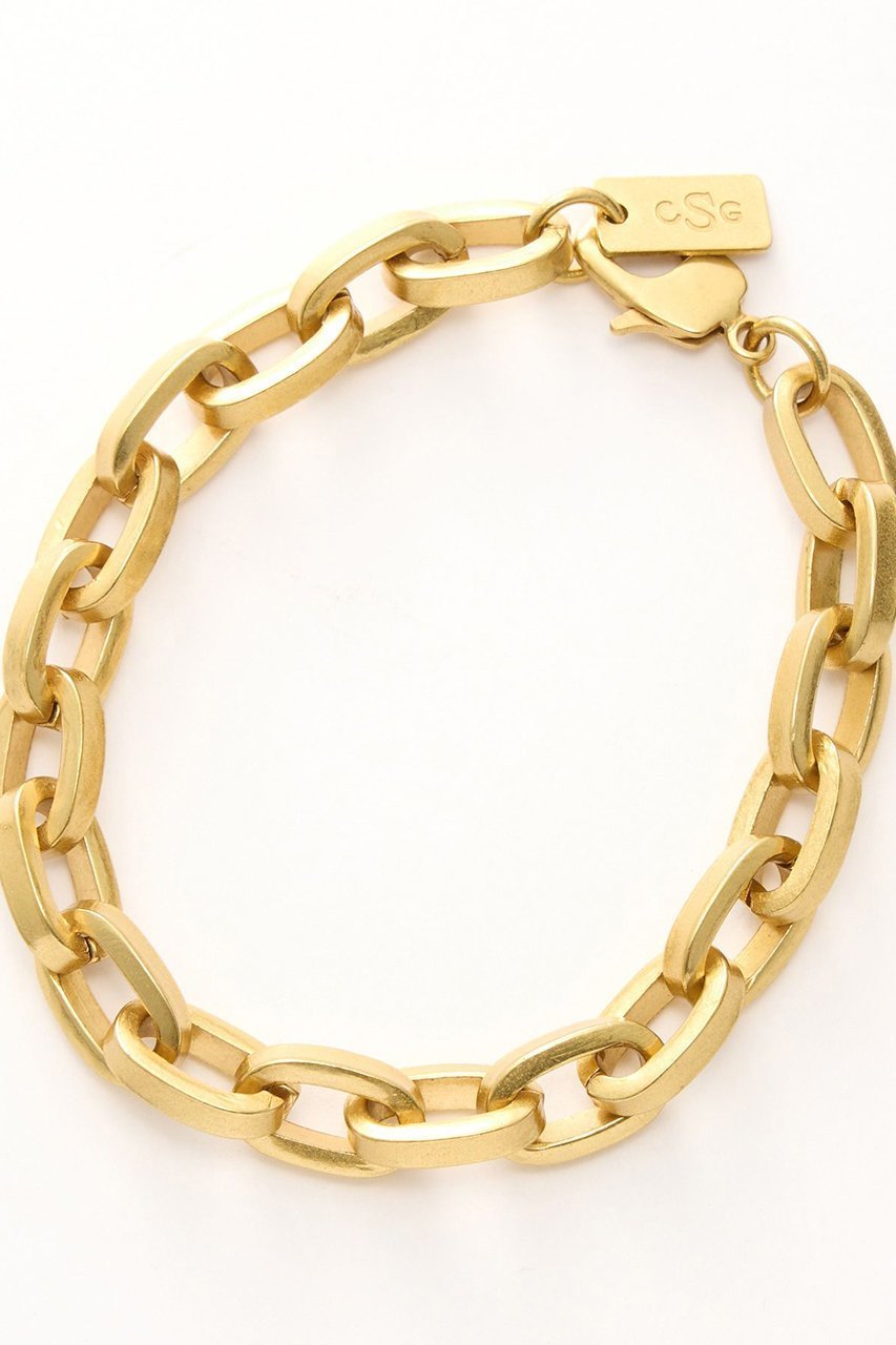 【カレンソロジー/Curensology】の〈CSG〉PLMPチェーンブレスレット 人気、トレンドファッション・服の通販 founy(ファニー) 　ファッション　Fashion　レディースファッション　Fashion for Women　ジュエリー　Jewelry　チェーン＆カフブレスレット　Cuff & Chain Bracelets　バングル・カフブレスレット　Bangles & Cuff Bracelets　シンプル　Simple, Minimal　チェーン　Chain, Chain Strap　トレンド　Trend, Trending Now　バングル　Bangle, Bracelet　フォルム　Silhouette, Form　ブレスレット　Bracelet, Wristband　プレート　Plate, Dish　時計　Watch, Wristwatch　other-3|ID: prp329100004581766 ipo3291000000035759126