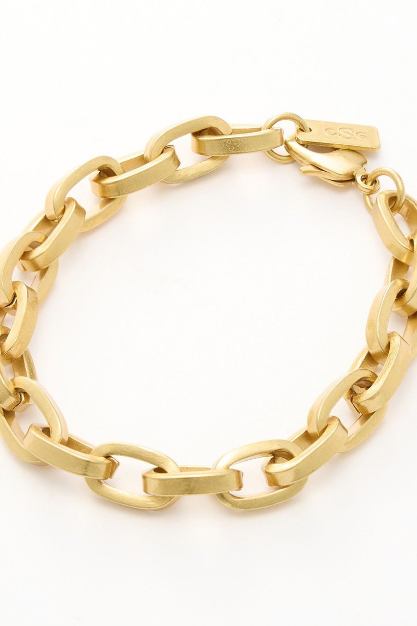 【カレンソロジー/Curensology】の〈CSG〉PLMPチェーンブレスレット 人気、トレンドファッション・服の通販 founy(ファニー) 　ファッション　Fashion　レディースファッション　Fashion for Women　ジュエリー　Jewelry　チェーン＆カフブレスレット　Cuff & Chain Bracelets　バングル・カフブレスレット　Bangles & Cuff Bracelets　シンプル　Simple, Minimal　チェーン　Chain, Chain Strap　トレンド　Trend, Trending Now　バングル　Bangle, Bracelet　フォルム　Silhouette, Form　ブレスレット　Bracelet, Wristband　プレート　Plate, Dish　時計　Watch, Wristwatch　other-4|ID: prp329100004581766 ipo3291000000035759127