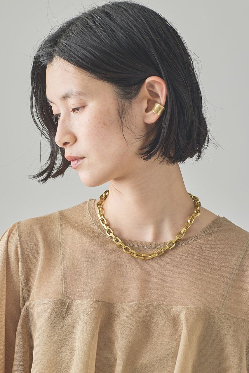 【カレンソロジー/Curensology】の〈CSG〉PLMPチェーンネックレス 人気、トレンドファッション・服の通販 founy(ファニー) 　ファッション　Fashion　レディースファッション　Fashion for Women　ジュエリー　Jewelry　ネックレス　Necklaces & Pendants　チェーン　Chain, Chain Strap　デニム　Denim, Jeans Material　トレンド　Trend, Trending Now　ネックレス　Necklace, Pendant Necklace　プレート　Plate, Dish　other-2|ID: prp329100004581767 ipo3291000000035759133