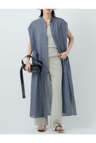 【カオス/Chaos】のロジェワンピース 人気、トレンドファッション・服の通販 founy(ファニー) ファッション Fashion レディースファッション WOMEN ワンピース Dress チュニック Tunic チュニック Tunic ツイル Twill ノースリーブ No Sleeve ロング Long エレガント 上品 Elegant 夏 Summer NEW・新作・新着・新入荷 New Arrivals 秋 Autumn/Fall thumbnail ブルーグレー|ID: prp329100004581774 ipo3291000000032465126