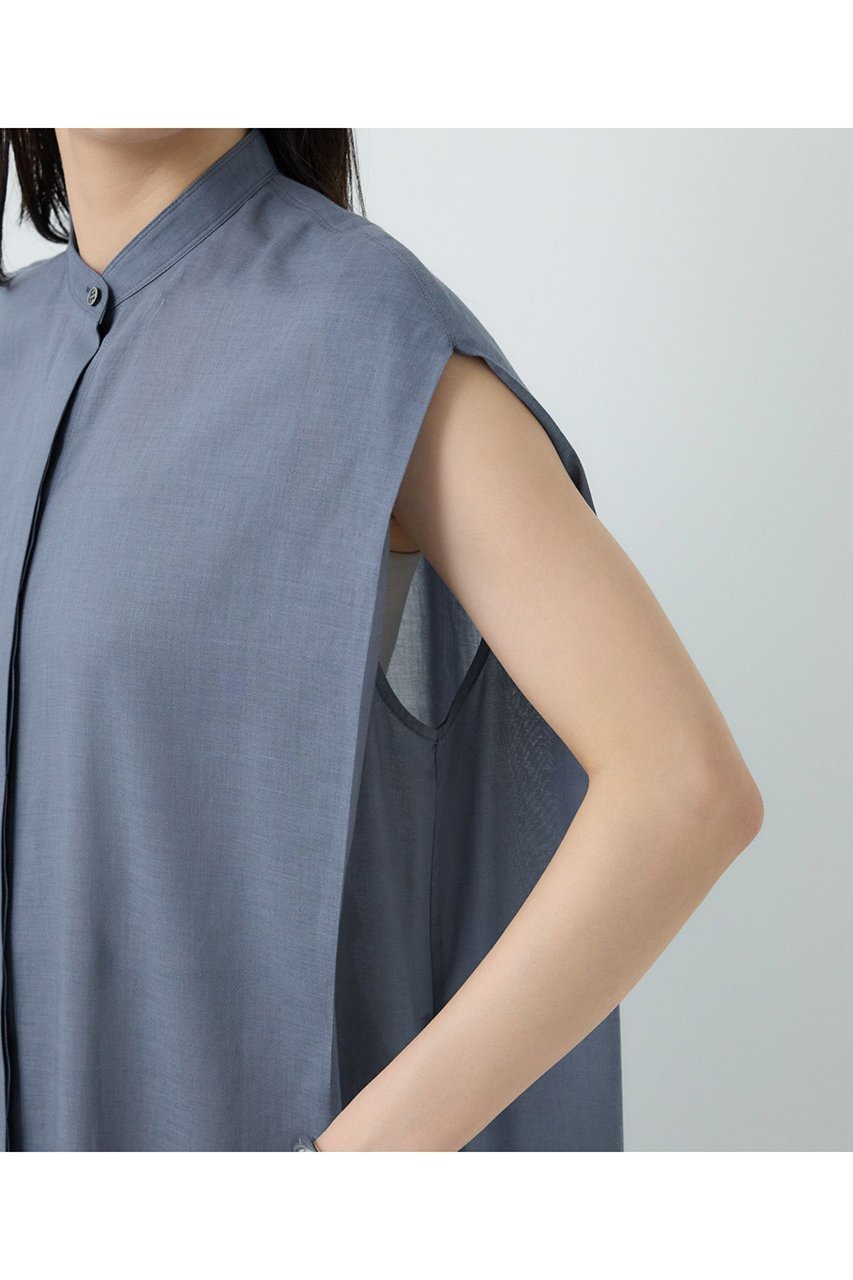【カオス/Chaos】のロジェワンピース 人気、トレンドファッション・服の通販 founy(ファニー) 　ファッション　Fashion　レディースファッション　WOMEN　ワンピース　Dress　チュニック　Tunic　チュニック　Tunic　ツイル　Twill　ノースリーブ　No Sleeve　ロング　Long　エレガント 上品　Elegant　夏　Summer　NEW・新作・新着・新入荷　New Arrivals　秋　Autumn/Fall　other-8|ID: prp329100004581774 ipo3291000000032465133