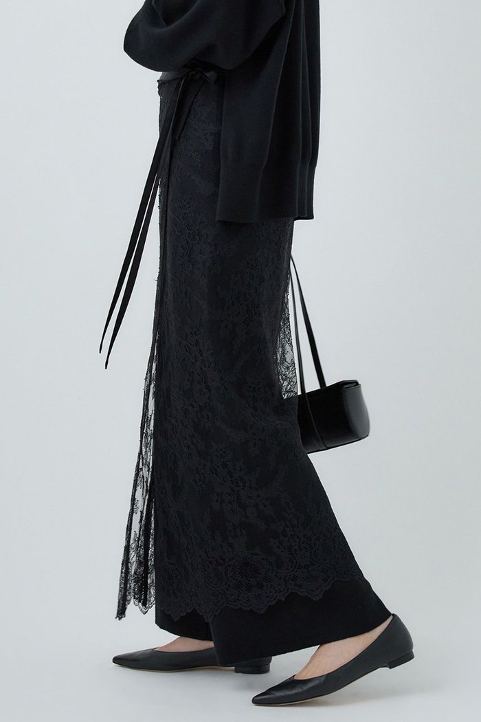 【カオス/Chaos】のマチュースカート インテリア・キッズ・メンズ・レディースファッション・服の通販 founy(ファニー) https://founy.com/ ファッション Fashion レディースファッション Fashion for Women スカート Skirts ロングスカート Long Skirts / Maxi & Midi Skirts おすすめ Recommended / Our Picks デニム Denim, Jeans Material バランス Balance, Style Balance ラッセル Raschel, Raschel Lace ラップ Wrap, Wrap Design レース Lace, Lace Fabric ロング Long, Long-Length |ID: prp329100004581775 ipo3291000000036116852