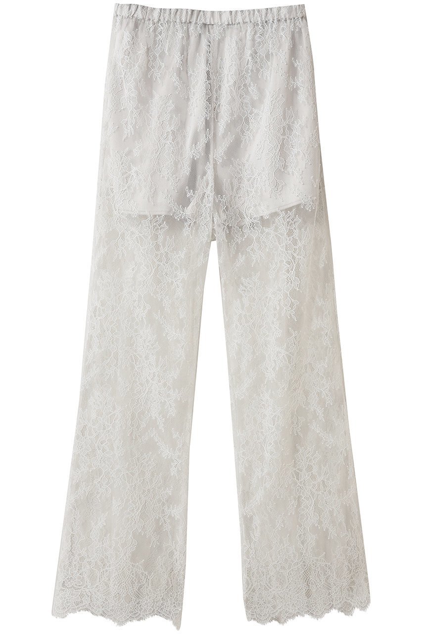 【カオス/Chaos】のマチューパンツ インテリア・キッズ・メンズ・レディースファッション・服の通販 founy(ファニー) 　ファッション　Fashion　レディースファッション　Fashion for Women　パンツ　Pants & Trousers　おすすめ　Recommended / Our Picks　シンプル　Simple, Minimal　ジャケット　Jacket, Outerwear　スカラップ　Scallop, Scalloped Edge　フェミニン　Feminine, Girly　ラッセル　Raschel, Raschel Lace　レース　Lace, Lace Fabric　再入荷　Restock / Back in Stock　冬　Winter / This Winter　ライトグレー|ID: prp329100004581776 ipo3291000000035013558