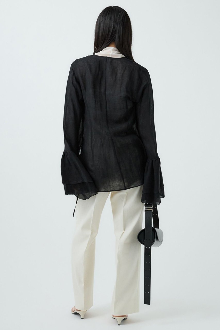 【カオス/Chaos】のガーゼリアンインナー 人気、トレンドファッション・服の通販 founy(ファニー) 　ファッション　Fashion　レディースファッション　WOMEN　トップス・カットソー　Tops/Tshirt　シャツ/ブラウス　Shirts/Blouses　インナー　Inner　カーディガン　Cardigan　ジャケット　Jacket　スリーブ　Sleeve　タンブラー　Tumbler　フリル　Frills　フロント　Front　リネン　Linen　リボン　Ribbon　ロング　Long　NEW・新作・新着・新入荷　New Arrivals　other-4|ID: prp329100004581777 ipo3291000000032465158