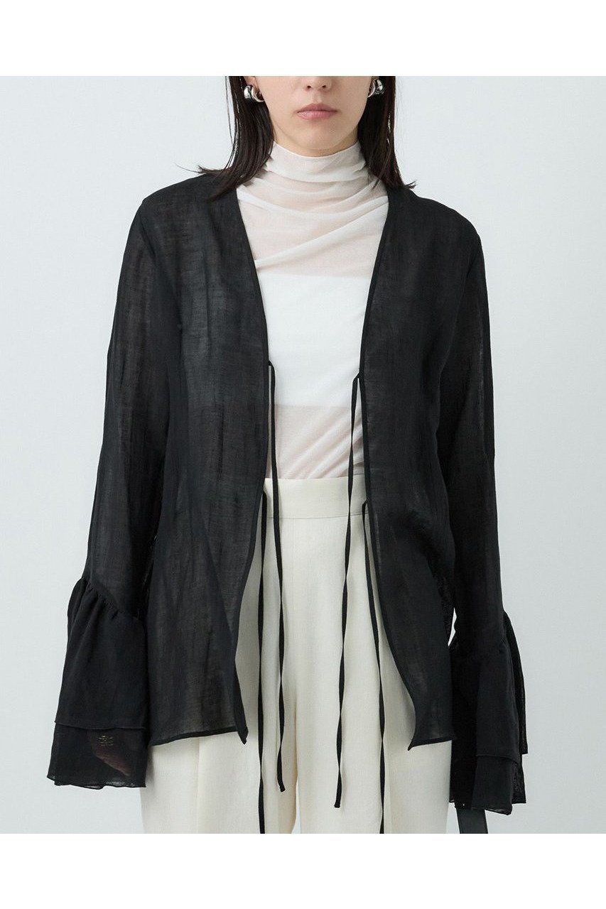 【カオス/Chaos】のガーゼリアンインナー 人気、トレンドファッション・服の通販 founy(ファニー) 　ファッション　Fashion　レディースファッション　WOMEN　トップス・カットソー　Tops/Tshirt　シャツ/ブラウス　Shirts/Blouses　インナー　Inner　カーディガン　Cardigan　ジャケット　Jacket　スリーブ　Sleeve　タンブラー　Tumbler　フリル　Frills　フロント　Front　リネン　Linen　リボン　Ribbon　ロング　Long　NEW・新作・新着・新入荷　New Arrivals　other-5|ID: prp329100004581777 ipo3291000000032465159
