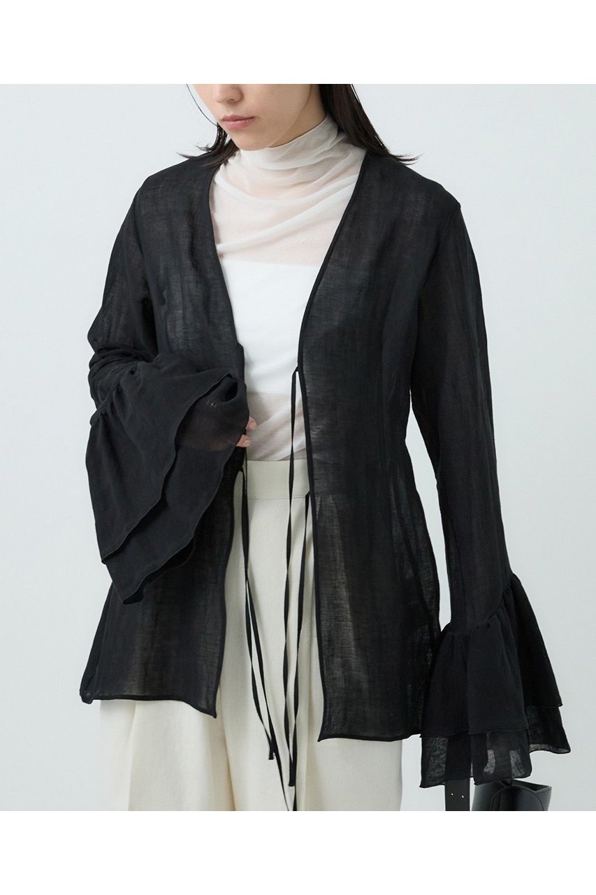【カオス/Chaos】のガーゼリアンインナー 人気、トレンドファッション・服の通販 founy(ファニー) 　ファッション　Fashion　レディースファッション　WOMEN　トップス・カットソー　Tops/Tshirt　シャツ/ブラウス　Shirts/Blouses　インナー　Inner　カーディガン　Cardigan　ジャケット　Jacket　スリーブ　Sleeve　タンブラー　Tumbler　フリル　Frills　フロント　Front　リネン　Linen　リボン　Ribbon　ロング　Long　NEW・新作・新着・新入荷　New Arrivals　other-6|ID: prp329100004581777 ipo3291000000032465160