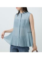 【カオス/Chaos】のシルクコットンブロウブラウス 人気、トレンドファッション・服の通販 founy(ファニー) ファッション Fashion レディースファッション WOMEN トップス・カットソー Tops/Tshirt キャミソール / ノースリーブ No Sleeves シャツ/ブラウス Shirts/Blouses なめらか Smooth シルク Silk ノースリーブ No Sleeve フロント Front ラッフル Raffle レース Race エレガント 上品 Elegant NEW・新作・新着・新入荷 New Arrivals thumbnail スモークブルー|ID: prp329100004581778 ipo3291000000032465164