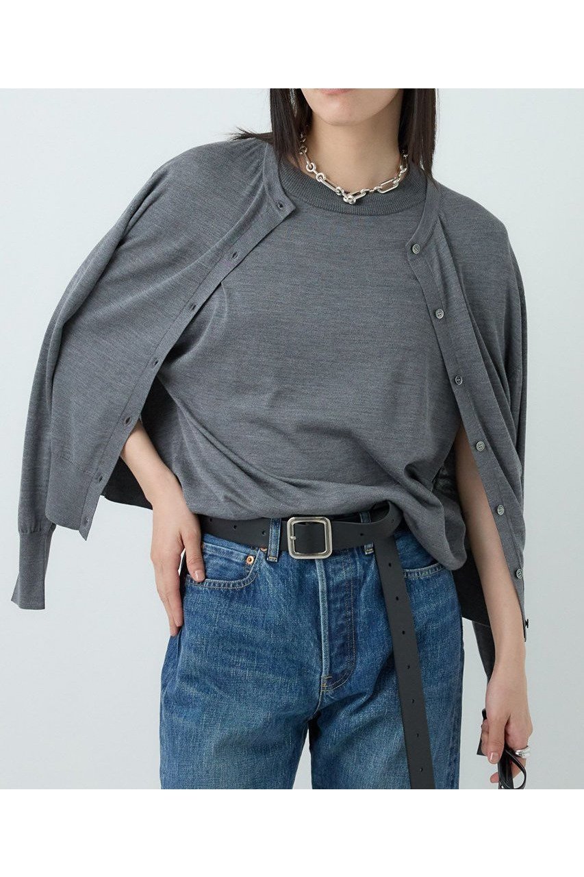 【カオス/Chaos】のシルクココニットカーディガン 人気、トレンドファッション・服の通販 founy(ファニー) 　ファッション　Fashion　レディースファッション　WOMEN　トップス・カットソー　Tops/Tshirt　ニット　Knit Tops　カーディガン　Cardigans　カーディガン　Cardigan　シルク　Silk　シンプル　Simple　エレガント 上品　Elegant　NEW・新作・新着・新入荷　New Arrivals　秋　Autumn/Fall　羽織　Haori　other-5|ID: prp329100004581780 ipo3291000000032465185