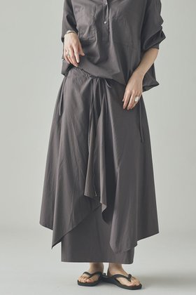 【カレンソロジー/Curensology】のコットンサテンスカート 人気、トレンドファッション・服の通販 founy(ファニー) ファッション Fashion レディースファッション WOMEN スカート Skirt ロングスカート Long Skirt シンプル Simple セットアップ Set Up フェミニン Feminine フロント Front ラップ Wrap ロング Long NEW・新作・新着・新入荷 New Arrivals 日本製 Made In Japan |ID:prp329100004582861