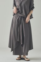 【カレンソロジー/Curensology】のコットンサテンスカート 人気、トレンドファッション・服の通販 founy(ファニー) ファッション Fashion レディースファッション WOMEN スカート Skirt ロングスカート Long Skirt シンプル Simple セットアップ Set Up フェミニン Feminine フロント Front ラップ Wrap ロング Long NEW・新作・新着・新入荷 New Arrivals 日本製 Made In Japan |ID:prp329100004582861