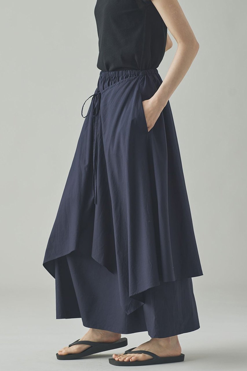 【カレンソロジー/Curensology】のコットンサテンスカート 人気、トレンドファッション・服の通販 founy(ファニー) 　ファッション　Fashion　レディースファッション　WOMEN　スカート　Skirt　ロングスカート　Long Skirt　シンプル　Simple　セットアップ　Set Up　フェミニン　Feminine　フロント　Front　ラップ　Wrap　ロング　Long　NEW・新作・新着・新入荷　New Arrivals　日本製　Made In Japan　other-4|ID: prp329100004582861 ipo3291000000032475564