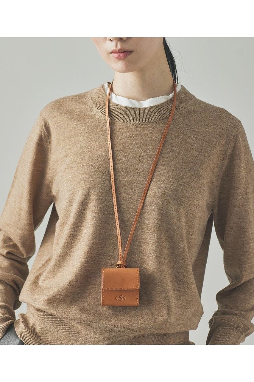 【カレンソロジー/Curensology】の〈CSG〉レザーポッズケース 人気、トレンドファッション・服の通販 founy(ファニー) 　ファッション　Fashion　レディースファッション　WOMEN　ポーチ　Pouches　チャーム　Charm　ネックレス　Necklace　ポーチ　Pouch　NEW・新作・新着・新入荷　New Arrivals　other-2|ID: prp329100004582862 ipo3291000000032475571