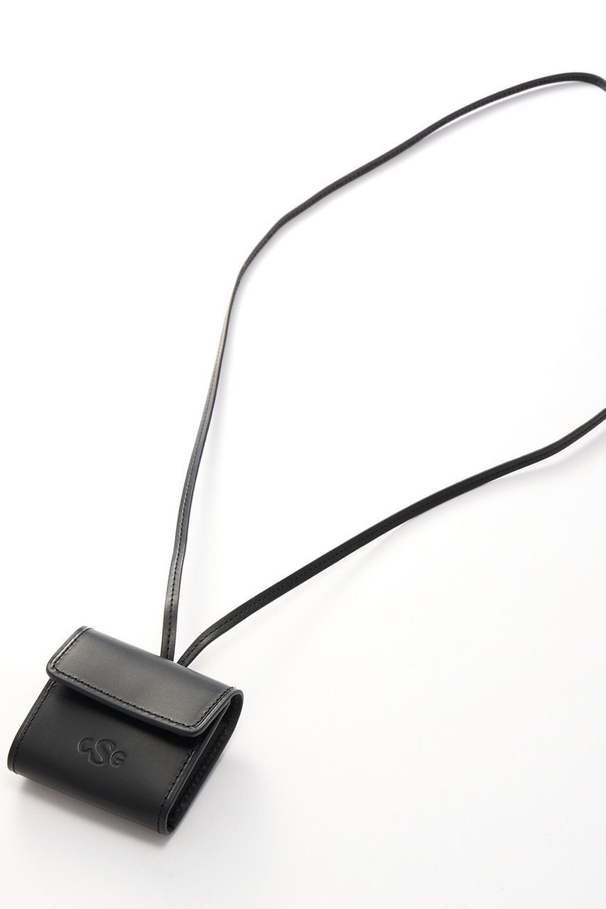 【カレンソロジー/Curensology】の〈CSG〉レザーポッズケース インテリア・キッズ・メンズ・レディースファッション・服の通販 founy(ファニー) ファッション Fashion レディースファッション Fashion for Women ポーチ&ミニバッグ Pouches & Mini Bags チャーム Charm, Pendant ネックレス Necklace, Pendant Necklace ポーチ Pouch, Small Case ブラック|ID: prp329100004582862 ipo3291000000035450985