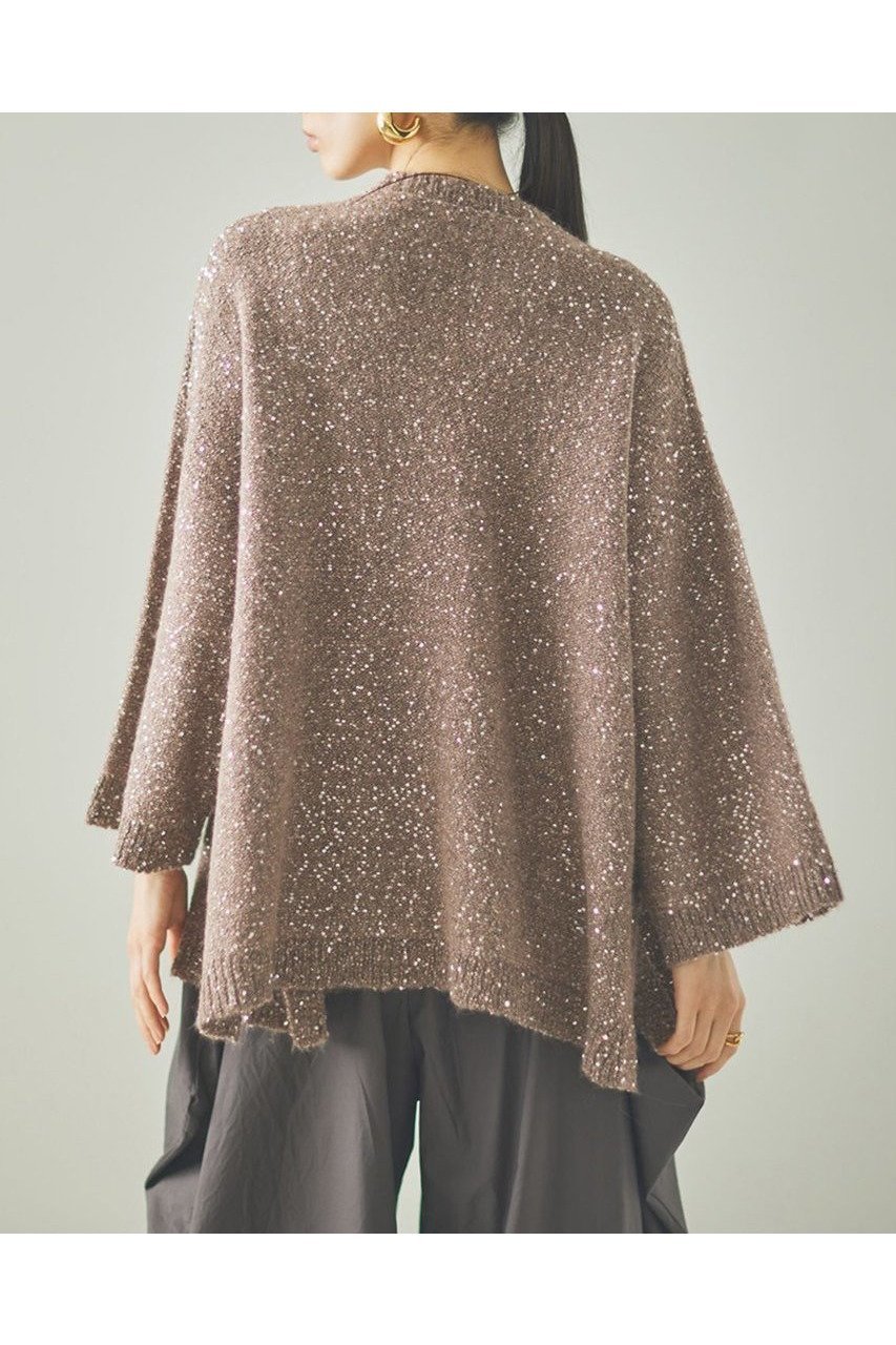 【カレンソロジー/Curensology】のスパングルニットカーディガン 人気、トレンドファッション・服の通販 founy(ファニー) 　ファッション　Fashion　レディースファッション　WOMEN　トップス・カットソー　Tops/Tshirt　ニット　Knit Tops　カーディガン　Cardigans　カーディガン　Cardigan　シンプル　Simple　スパンコール　Sequins　エレガント 上品　Elegant　NEW・新作・新着・新入荷　New Arrivals　other-4|ID: prp329100004582864 ipo3291000000032475586
