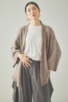 【カレンソロジー/Curensology】のスパングルニットカーディガン モカ|ID: prp329100004582864 ipo3291000000035764490