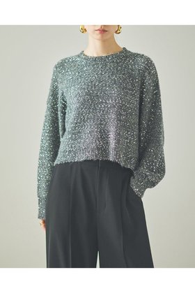 【カレンソロジー/Curensology】 スパングルニットプルオーバー人気、トレンドファッション・服の通販 founy(ファニー) ファッション Fashion レディースファッション WOMEN トップス・カットソー Tops/Tshirt ニット Knit Tops プルオーバー Pullover スパンコール Sequins バランス Balance ラグジュアリー Luxury エレガント 上品 Elegant NEW・新作・新着・新入荷 New Arrivals |ID:prp329100004582865