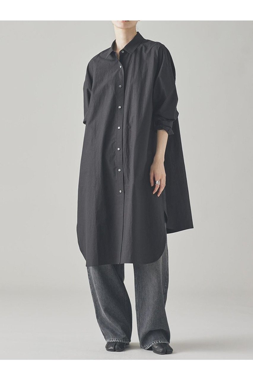 【カレンソロジー/Curensology】のエンシュクロングシャツ 人気、トレンドファッション・服の通販 founy(ファニー) 　ファッション　Fashion　レディースファッション　WOMEN　トップス・カットソー　Tops/Tshirt　シャツ/ブラウス　Shirts/Blouses　シンプル　Simple　スリーブ　Sleeve　バランス　Balance　フレア　Flare　フロント　Front　ポケット　Pocket　ロング　Long　ワッシャー　Washer　NEW・新作・新着・新入荷　New Arrivals　日本製　Made In Japan　other-5|ID: prp329100004582866 ipo3291000000032475606