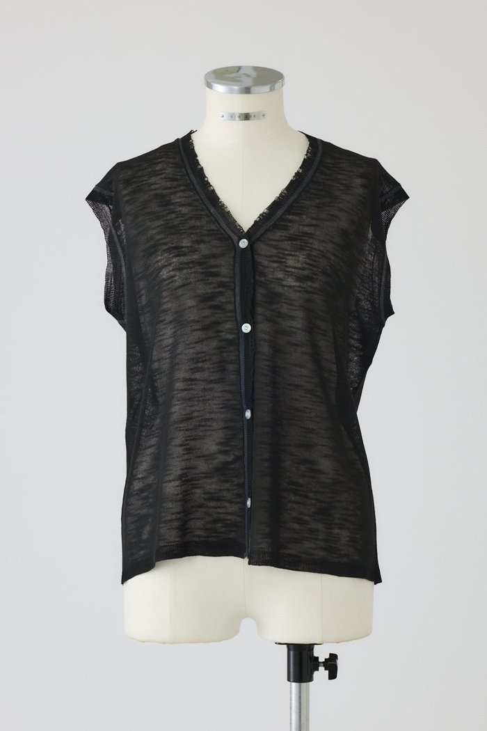 【リムアーク/RIM.ARK】のDry touch summer knit vest/ニットベスト インテリア・キッズ・メンズ・レディースファッション・服の通販 founy(ファニー) https://founy.com/ ファッション Fashion レディースファッション Fashion for Women トップス・カットソー Cut & Sew Tops ニット Knit Tops & Sweaters ベスト&ジレ / 重ね着スタイル Vests & Gilets カジュアルプルオーバー・ニットトップス Pullovers & Knit Tops / Casual Pullovers インナー Innerwear サマー Summer, Summer Style ジャケット Jacket, Outerwear ノースリーブ Sleeveless, No-Sleeve ベスト Vest, Waistcoat エレガント 上品 Elegant 夏 Summer |ID: prp329100004583555 ipo3291000000035639013