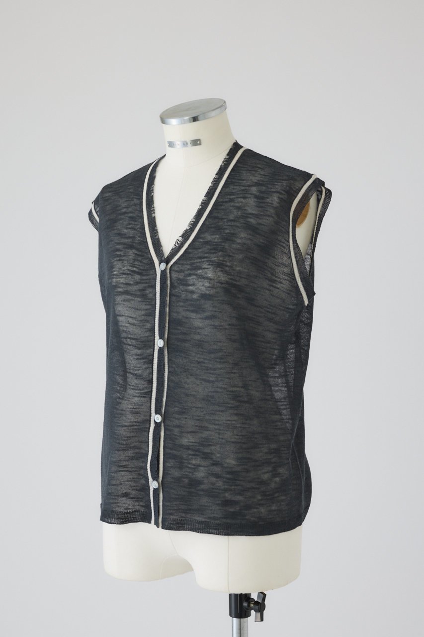 【リムアーク/RIM.ARK】のDry touch summer knit vest/ニットベスト 人気、トレンドファッション・服の通販 founy(ファニー) 　ファッション　Fashion　レディースファッション　Fashion for Women　トップス・カットソー　Cut & Sew Tops　ニット　Knit Tops & Sweaters　ベスト&ジレ / 重ね着スタイル　Vests & Gilets　カジュアルプルオーバー・ニットトップス　Pullovers & Knit Tops / Casual Pullovers　インナー　Innerwear　サマー　Summer, Summer Style　ジャケット　Jacket, Outerwear　ノースリーブ　Sleeveless, No-Sleeve　ベスト　Vest, Waistcoat　エレガント 上品　Elegant　夏　Summer　other-2|ID: prp329100004583555 ipo3291000000035639016