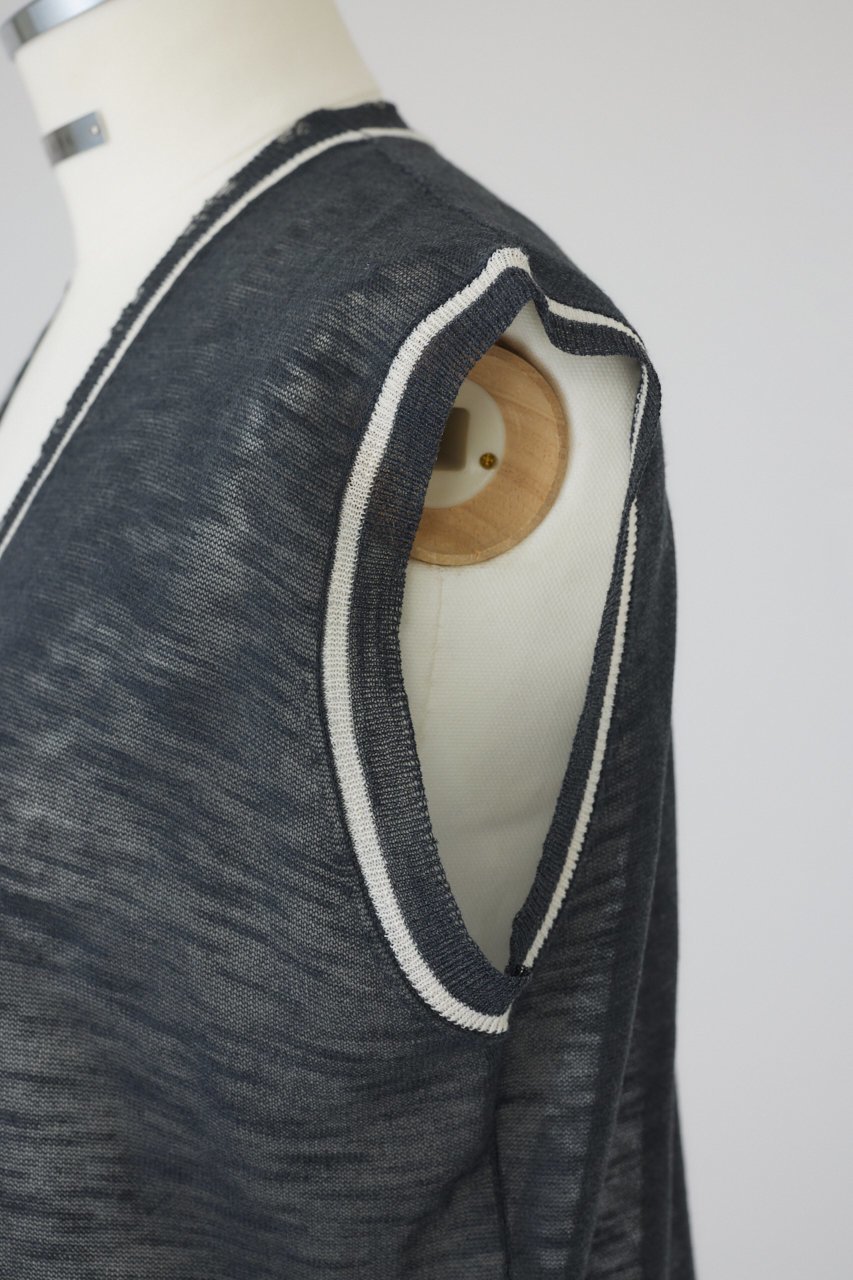 【リムアーク/RIM.ARK】のDry touch summer knit vest/ニットベスト 人気、トレンドファッション・服の通販 founy(ファニー) 　ファッション　Fashion　レディースファッション　Fashion for Women　トップス・カットソー　Cut & Sew Tops　ニット　Knit Tops & Sweaters　ベスト&ジレ / 重ね着スタイル　Vests & Gilets　カジュアルプルオーバー・ニットトップス　Pullovers & Knit Tops / Casual Pullovers　インナー　Innerwear　サマー　Summer, Summer Style　ジャケット　Jacket, Outerwear　ノースリーブ　Sleeveless, No-Sleeve　ベスト　Vest, Waistcoat　エレガント 上品　Elegant　夏　Summer　other-8|ID: prp329100004583555 ipo3291000000035639022