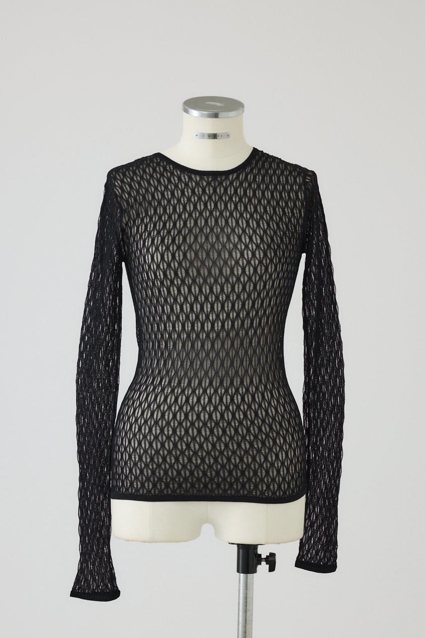 【リムアーク/RIM.ARK】のLace knitting tops/トップス 人気、トレンドファッション・服の通販 founy(ファニー) 　ファッション　Fashion　レディースファッション　Ladies' Fashion Online　トップス・カットソー　Tops/Tshirt　ニット　Knit Tops　プルオーバー　Pullover　2025年　2025　2025-2026秋冬・A/W　Aw/Autumn/Winter/Fw/Fall/2025-2026　レース　Race　エレガント 上品　Elegant　A/W・秋冬　Aw・Autumn/Winter・Fw・Fall-Winter　 other-1|ID: prp329100004583556 ipo3291000000032486430