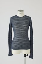 【リムアーク/RIM.ARK】のLace knitting tops/トップス ダークブルー|ID: prp329100004583556 ipo3291000000032486432