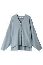 【スリー ドッツ/three dots】のスリークセーター ボタンカーディガン 人気、トレンドファッション・服の通販 founy(ファニー) ファッション Fashion レディースファッション WOMEN トップス・カットソー Tops/Tshirt ニット Knit Tops カーディガン Cardigans とろみ Thickness カーディガン Cardigan シンプル Simple thumbnail ライトブルー|ID: prp329100004583564 ipo3291000000032486588