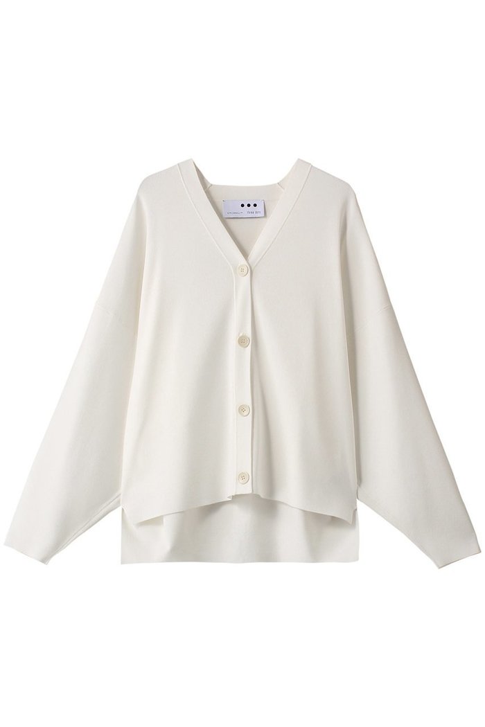 【スリー ドッツ/three dots】のスリークセーター ボタンカーディガン インテリア・キッズ・メンズ・レディースファッション・服の通販 founy(ファニー) https://founy.com/ ファッション Fashion レディースファッション Fashion for Women トップス・カットソー Cut & Sew Tops ニット Knit Tops & Sweaters カーディガン・羽織り Layered Style Cardigans とろみ Fluid, Flowy Fabric カーディガン Cardigan, Knitwear シンプル Simple, Minimal |ID: prp329100004583564 ipo3291000000032948227