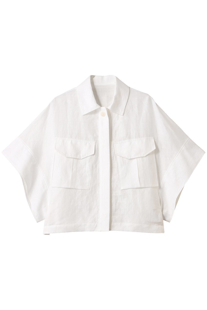【ハウス オブ ロータス/HOUSE OF LOTUS】のカールマイヤーショートブルゾン 人気、トレンドファッション・服の通販 founy(ファニー) 　ファッション　Fashion　レディースファッション　WOMEN　アウター　Coat Outerwear　ジャケット　Jackets　ブルゾン　Blouson/Jackets　ショート　Short　ジャケット　Jacket　ドレス　Dress　ドローコード　Draw Cord　バランス　Balance　フォルム　Form　ブルゾン　Blouson　ミリタリー　Military　リネン　Linen　夏　Summer　NEW・新作・新着・新入荷　New Arrivals　 other-1|ID: prp329100004584379 ipo3291000000032499307