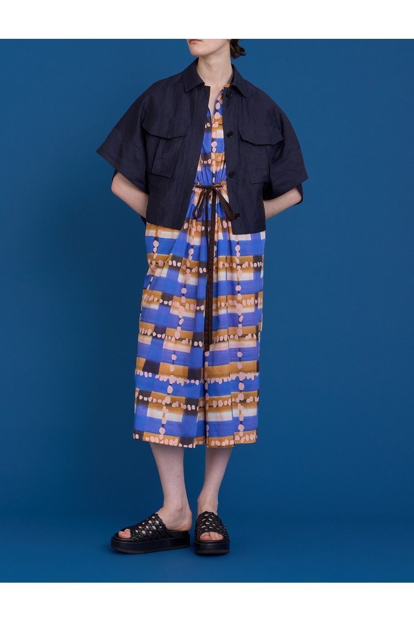 【ハウス オブ ロータス/HOUSE OF LOTUS】のカールマイヤーショートブルゾン 人気、トレンドファッション・服の通販 founy(ファニー) 　ファッション　Fashion　レディースファッション　WOMEN　アウター　Coat Outerwear　ジャケット　Jackets　ブルゾン　Blouson/Jackets　ショート　Short　ジャケット　Jacket　ドレス　Dress　ドローコード　Draw Cord　バランス　Balance　フォルム　Form　ブルゾン　Blouson　ミリタリー　Military　リネン　Linen　夏　Summer　NEW・新作・新着・新入荷　New Arrivals　other-8|ID: prp329100004584379 ipo3291000000032499316