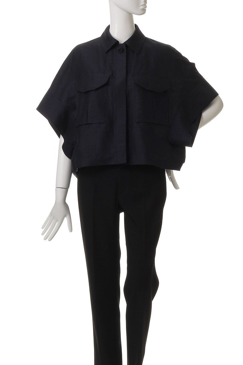 【ハウス オブ ロータス/HOUSE OF LOTUS】のカールマイヤーショートブルゾン 人気、トレンドファッション・服の通販 founy(ファニー) 　ファッション　Fashion　レディースファッション　Fashion for Women　アウター　Coat / Outerwear Collection　レディースジャケット・軽アウター　Jackets　ブルゾンジャケット・スポーティアウター　Blouson Jackets　ショート　Short, Short Length　ジャケット　Jacket, Outerwear　ドレス　Dress, One-Piece　ドローコード　Drawcord, Drawstring Cord　バランス　Balance, Style Balance　フォルム　Silhouette, Form　ブルゾン　Blouson, Bomber Jacket　ミリタリー　Military, Army Style　リネン　Linen, Linen Fabric　夏　Summer　other-2|ID: prp329100004584379 ipo3291000000034952562