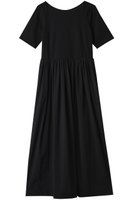 【ルームエイト/Room no.8】の【Room no.8 BLACK】ジャージコンビギャザードレス 人気、トレンドファッション・服の通販 founy(ファニー) ファッション Fashion レディースファッション Fashion for Women ワンピース Dresses フォーマル・パーティードレス・結婚式用ドレス Elegant & Casual Dresses チュニック Tunic Tops & Dresses スニーカー Sneakers, Trainers チュニック Tunic, Long Top ドレス Dress, One-Piece フィット Fit, Slim Fit フレア Flare, Flared ロング Long, Long-Length エレガント 上品 Elegant 夏 Summer |ID:prp329100004584386