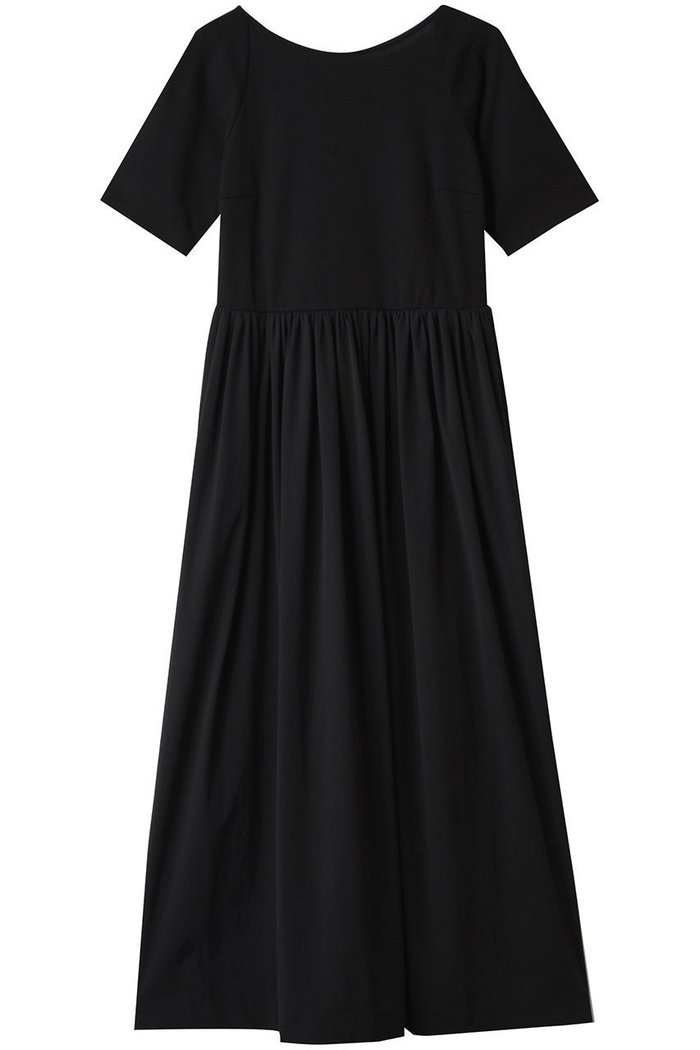 【ルームエイト/Room no.8】の【Room no.8 BLACK】ジャージコンビギャザードレス インテリア・キッズ・メンズ・レディースファッション・服の通販 founy(ファニー) https://founy.com/ ファッション Fashion レディースファッション Fashion for Women ワンピース Dresses フォーマル・パーティードレス・結婚式用ドレス Elegant & Casual Dresses チュニック Tunic Tops & Dresses スニーカー Sneakers, Trainers チュニック Tunic, Long Top ドレス Dress, One-Piece フィット Fit, Slim Fit フレア Flare, Flared ロング Long, Long-Length エレガント 上品 Elegant 夏 Summer |ID: prp329100004584386 ipo3291000000035986023