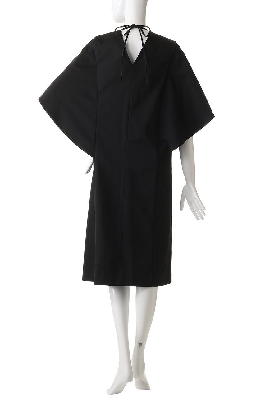 【ルームエイト/Room no.8】の【Room no.8 BLACK】ST グログランバタフライドレス 人気、トレンドファッション・服の通販 founy(ファニー) 　ファッション　Fashion　レディースファッション　WOMEN　ワンピース　Dress　ドレス　Party Dresses　チュニック　Tunic　グログラン　Grosgrain　サマー　Summer　スリーブ　Sleeve　チュニック　Tunic　ドレス　Dress　バタフライ　Butterfly　フォルム　Form　ロング　Long　エレガント 上品　Elegant　夏　Summer　NEW・新作・新着・新入荷　New Arrivals　other-4|ID: prp329100004584388 ipo3291000000032499393