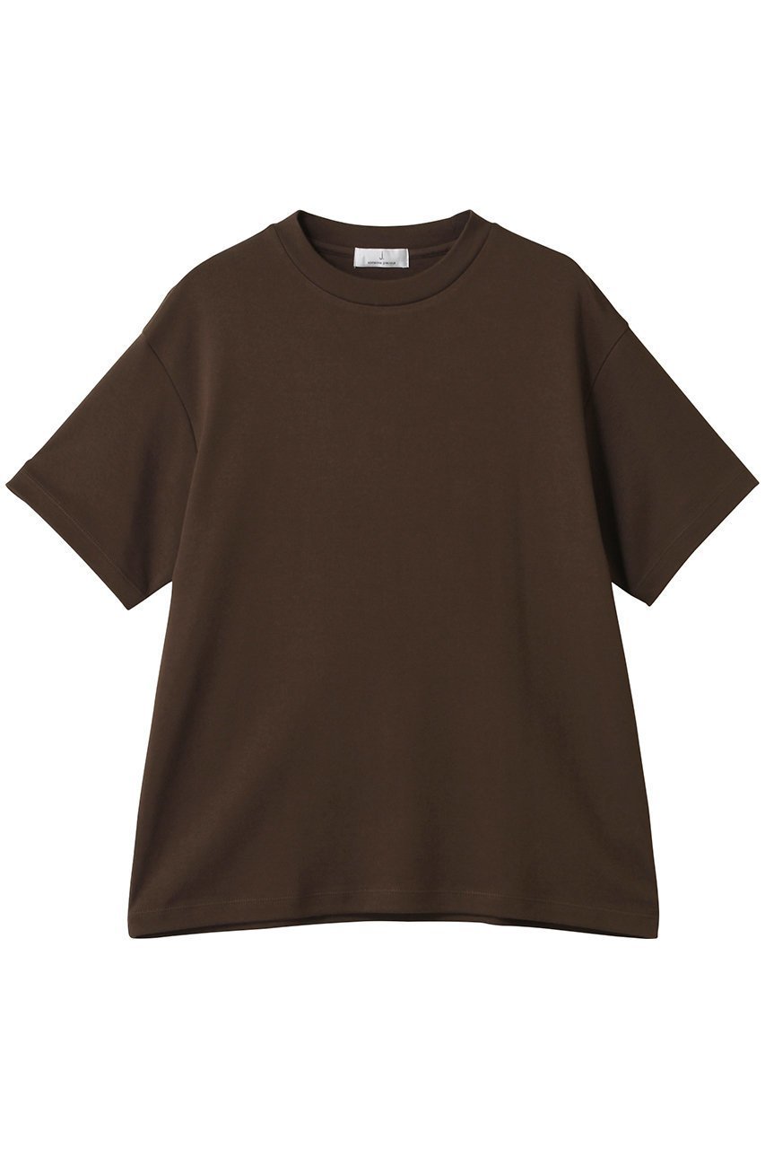 【ジェイドット/j.】のピュアコットンスムースTシャツ 人気、トレンドファッション・服の通販 founy(ファニー) 　ファッション　Fashion　レディースファッション　Ladies' Fashion Online　トップス・カットソー　Tops/Tshirt　シャツ/ブラウス　Shirts/Blouses　ロング / Tシャツ　T-Shirts　カットソー　Cut and Sewn　ショート　Short　スリーブ　Sleeve　バランス　Balance　エレガント 上品　Elegant　NEW・新作・新着・新入荷　New Arrivals　 other-1|ID: prp329100004584389 ipo3291000000032499398